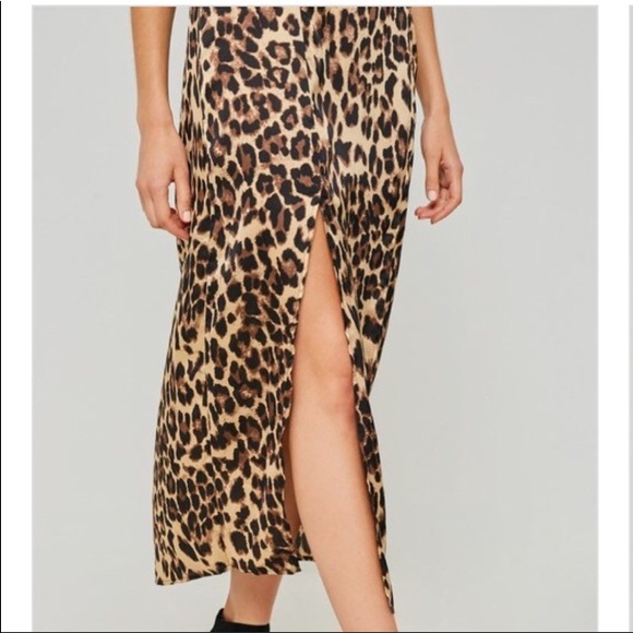✨🐆✨Leopard Midi Slip Dress✨🐆S M L - Picture 5 of 8